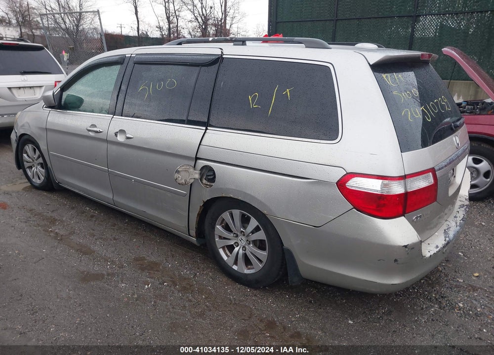 2006 HONDA ODYSSEY TOURING VIN: 5FNRL38866B096110