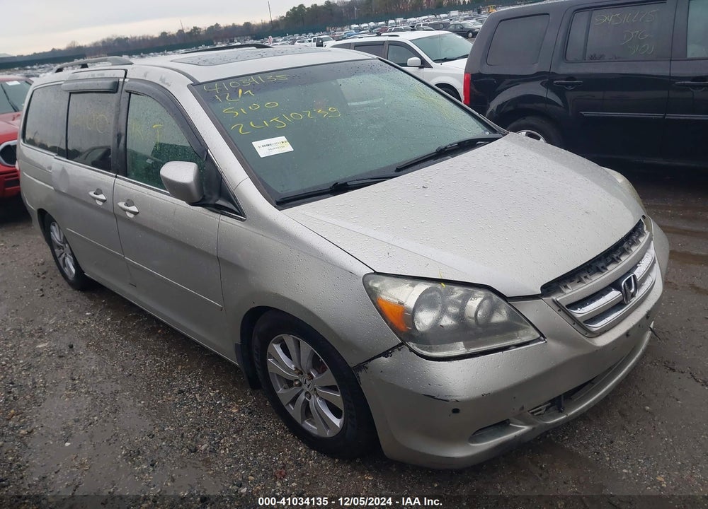2006 HONDA ODYSSEY TOURING VIN: 5FNRL38866B096110