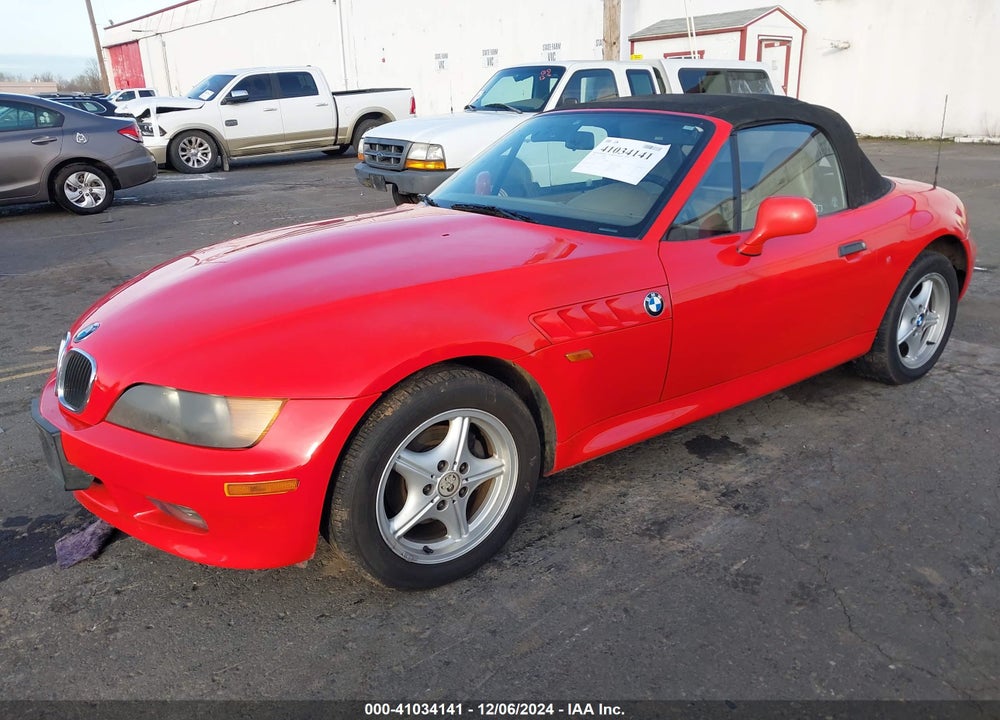 1997 BMW Z3 1.9L VIN: 4USCH7329VLB82862