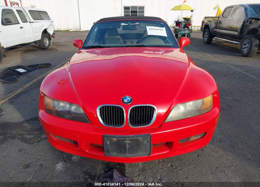 1997 BMW Z3 1.9L VIN: 4USCH7329VLB82862