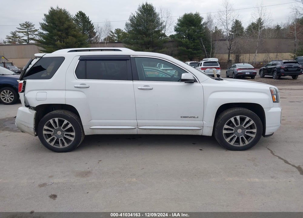 2017 GMC TERRAIN DENALI VIN: 2GKFLVE39H6218933