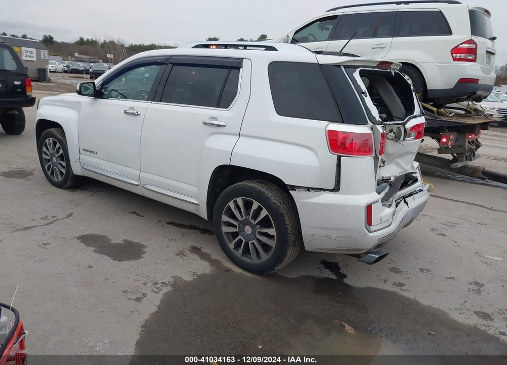 2017 GMC TERRAIN DENALI VIN: 2GKFLVE39H6218933
