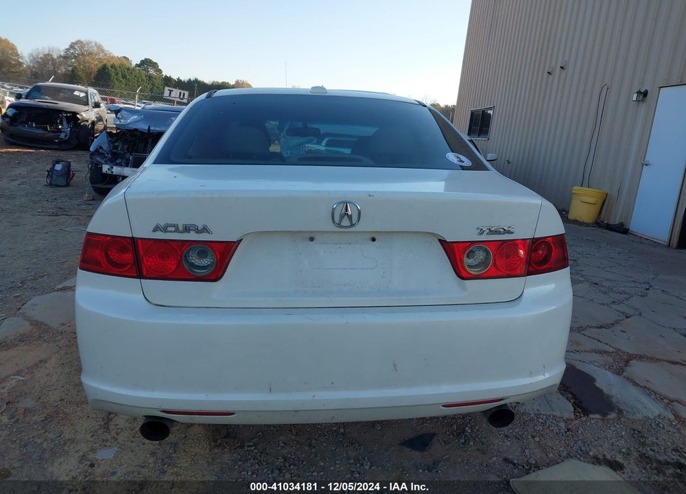 2008 ACURA TSX VIN: JH4CL96848C005958