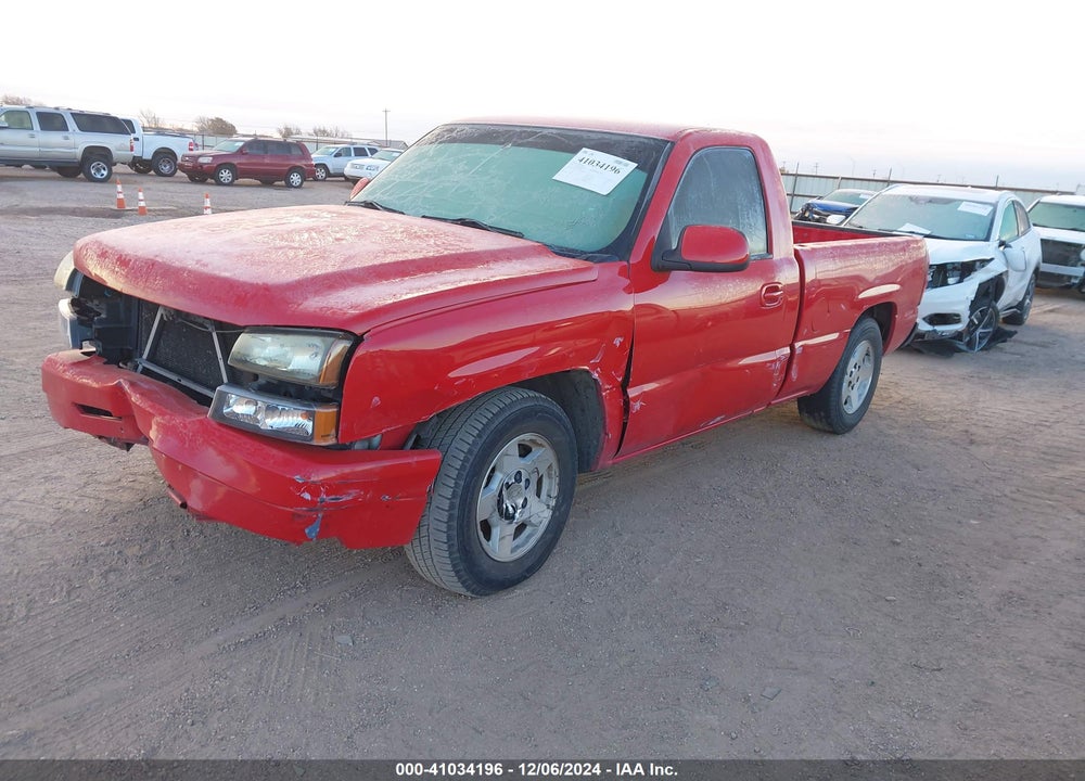 2006 CHEVROLET SILVERADO 1500 WORK TRUCK VIN: 3GCEC14V56G187412