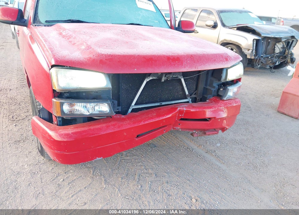 2006 CHEVROLET SILVERADO 1500 WORK TRUCK VIN: 3GCEC14V56G187412