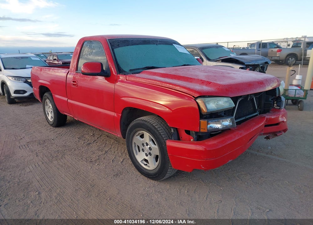 2006 CHEVROLET SILVERADO 1500 WORK TRUCK VIN: 3GCEC14V56G187412