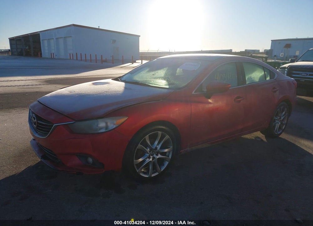 2014 MAZDA 6 I GRAND TOURING VIN: JM1GJ1W61E1142601