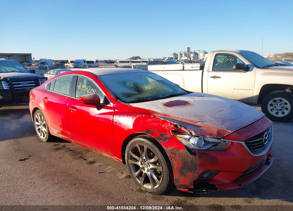 2014 MAZDA 6 I GRAND TOURING VIN: JM1GJ1W61E1142601