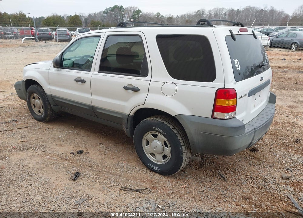 2007 FORD ESCAPE XLS/XLS MANUAL VIN: 1FMYU02Z67KA44887