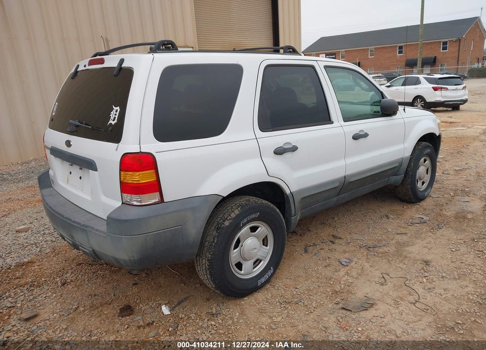 2007 FORD ESCAPE XLS/XLS MANUAL VIN: 1FMYU02Z67KA44887