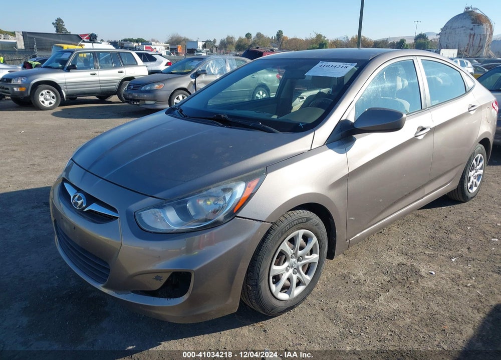 2013 HYUNDAI ACCENT GLS VIN: KMHCT4AE5DU537480