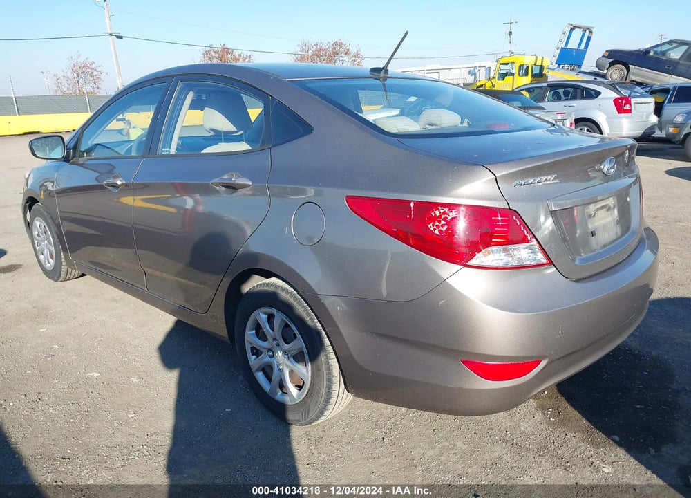 2013 HYUNDAI ACCENT GLS VIN: KMHCT4AE5DU537480