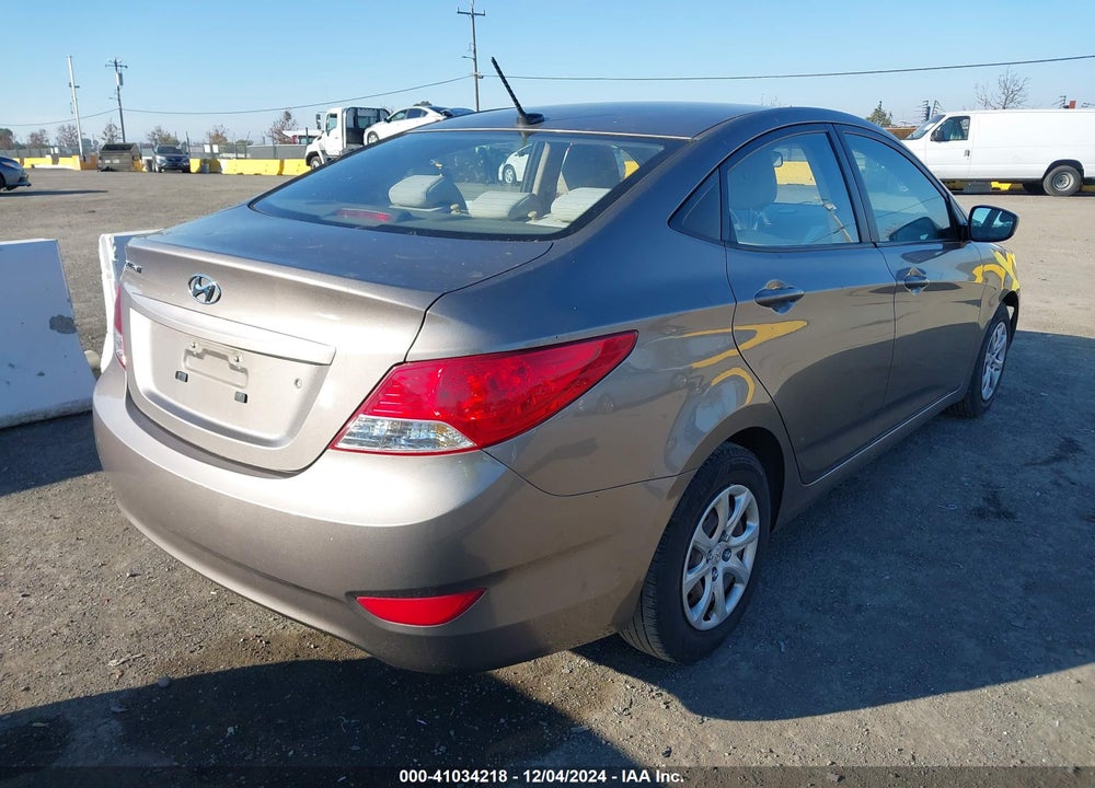 2013 HYUNDAI ACCENT GLS VIN: KMHCT4AE5DU537480