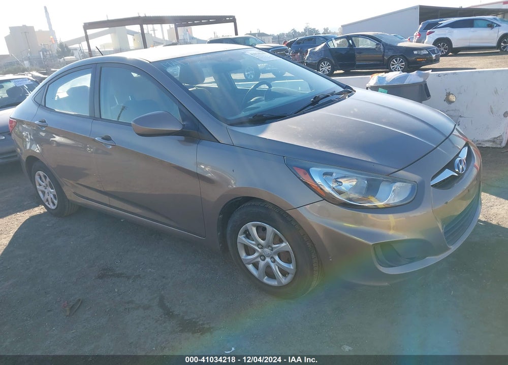 2013 HYUNDAI ACCENT GLS VIN: KMHCT4AE5DU537480