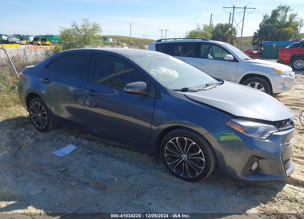 2014 TOYOTA COROLLA L/LE/LE PLS/PRM/S/S PLS VIN: 2T1BURHE8EC061952