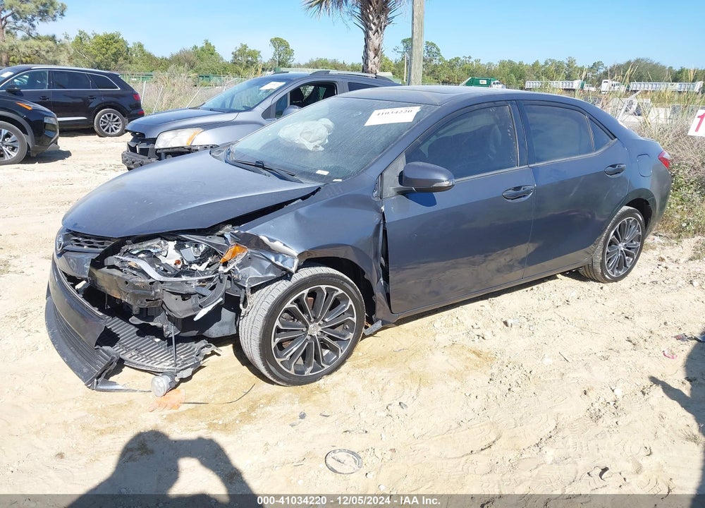 2014 TOYOTA COROLLA L/LE/LE PLS/PRM/S/S PLS VIN: 2T1BURHE8EC061952