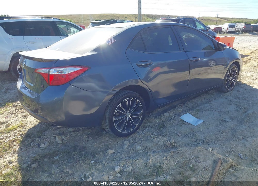 2014 TOYOTA COROLLA L/LE/LE PLS/PRM/S/S PLS VIN: 2T1BURHE8EC061952