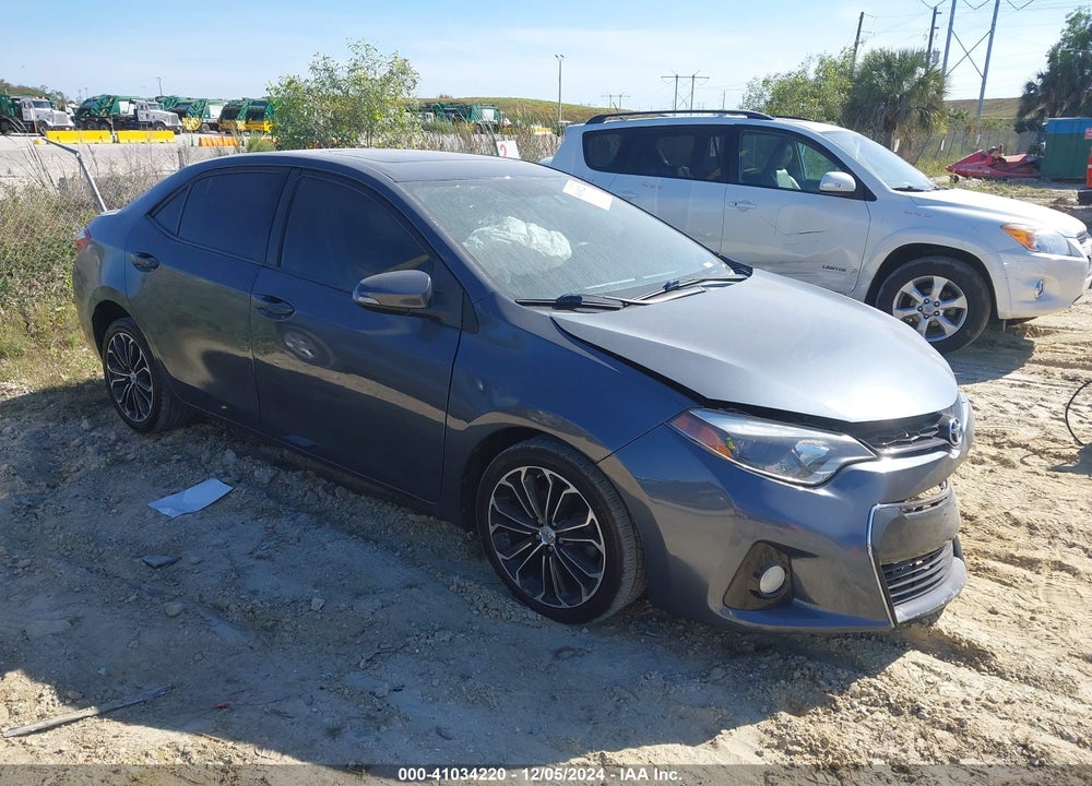 2014 TOYOTA COROLLA L/LE/LE PLS/PRM/S/S PLS VIN: 2T1BURHE8EC061952