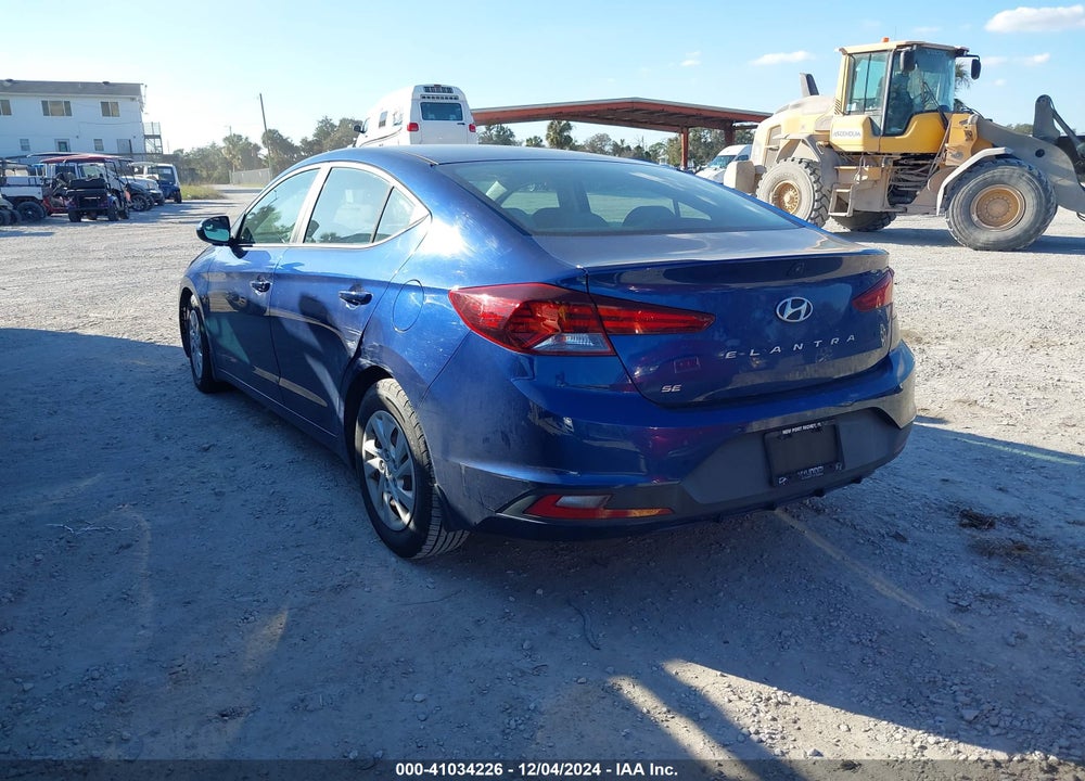 2019 HYUNDAI ELANTRA SE VIN: 5NPD74LF8KH482954