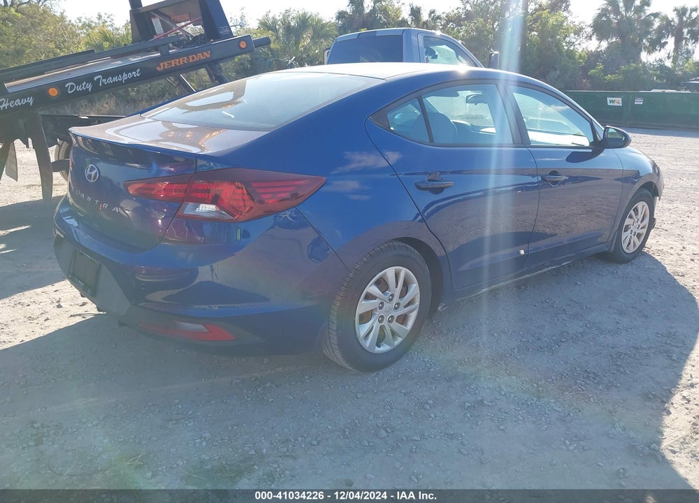 2019 HYUNDAI ELANTRA SE VIN: 5NPD74LF8KH482954