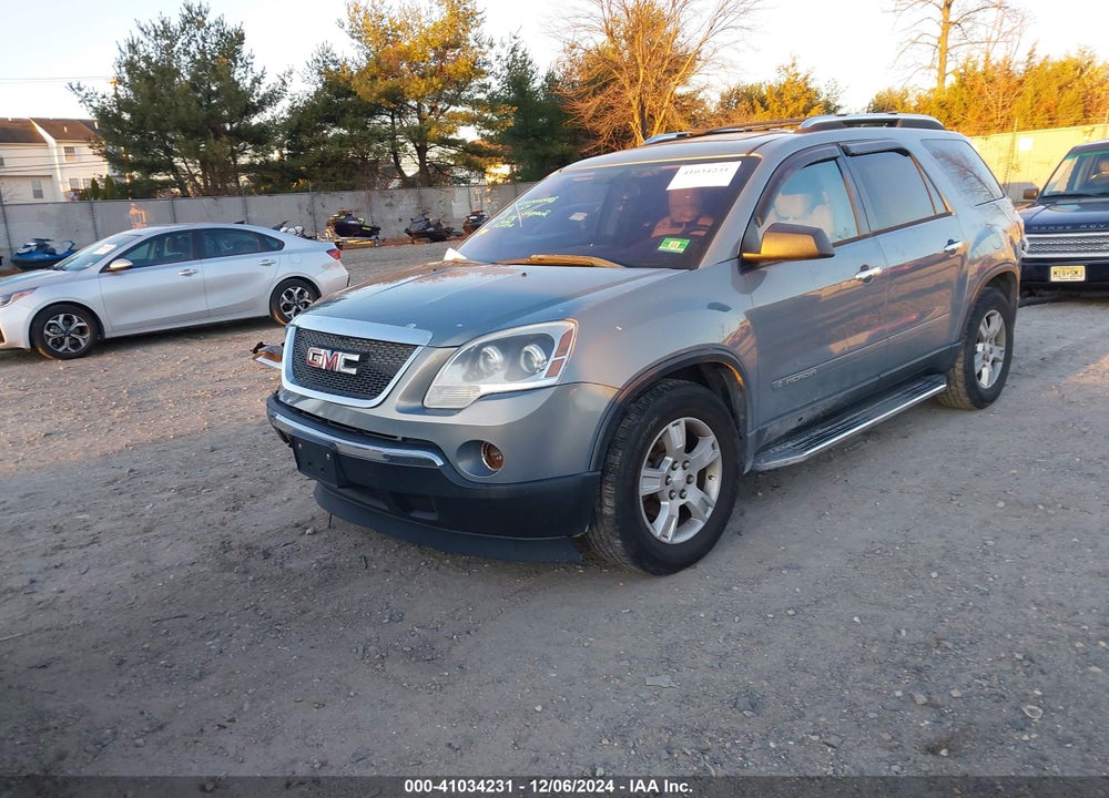 2008 GMC ACADIA SLE-1 VIN: 1GKER13708J295072