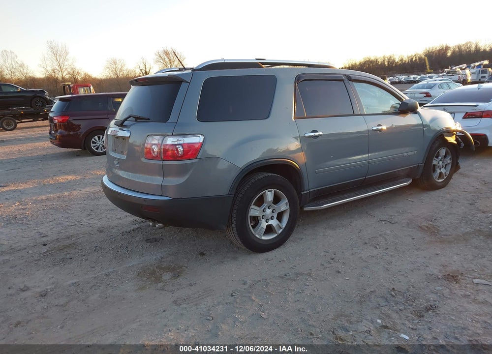 2008 GMC ACADIA SLE-1 VIN: 1GKER13708J295072