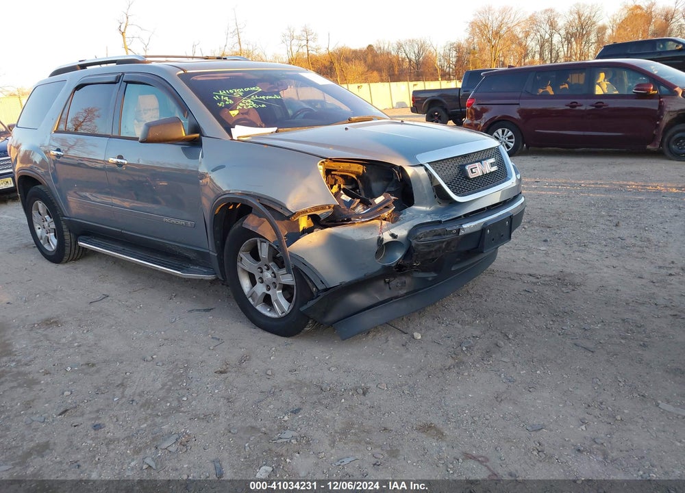 2008 GMC ACADIA SLE-1 VIN: 1GKER13708J295072
