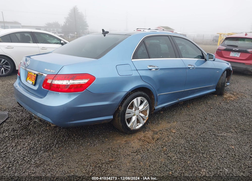 2011 MERCEDES-BENZ E 350 BLUETEC VIN: WDDHF2EB4BA382088