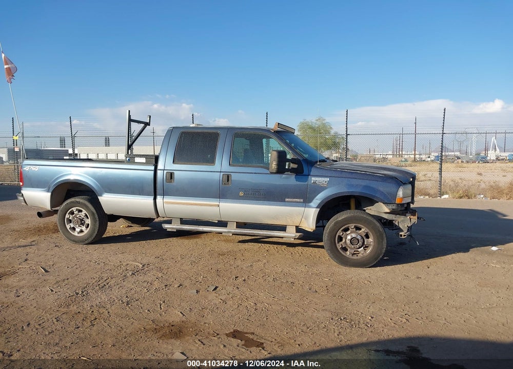 2004 FORD F-250 LARIAT/XL/XLT VIN: 1FTNW21P94EB41640