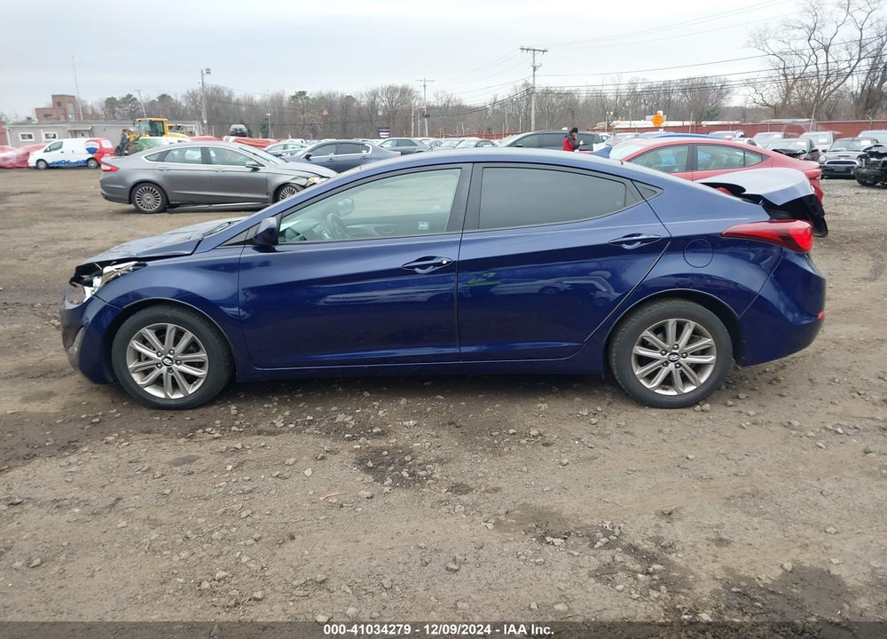 2014 HYUNDAI ELANTRA SE VIN: 5NPDH4AE1EH478904