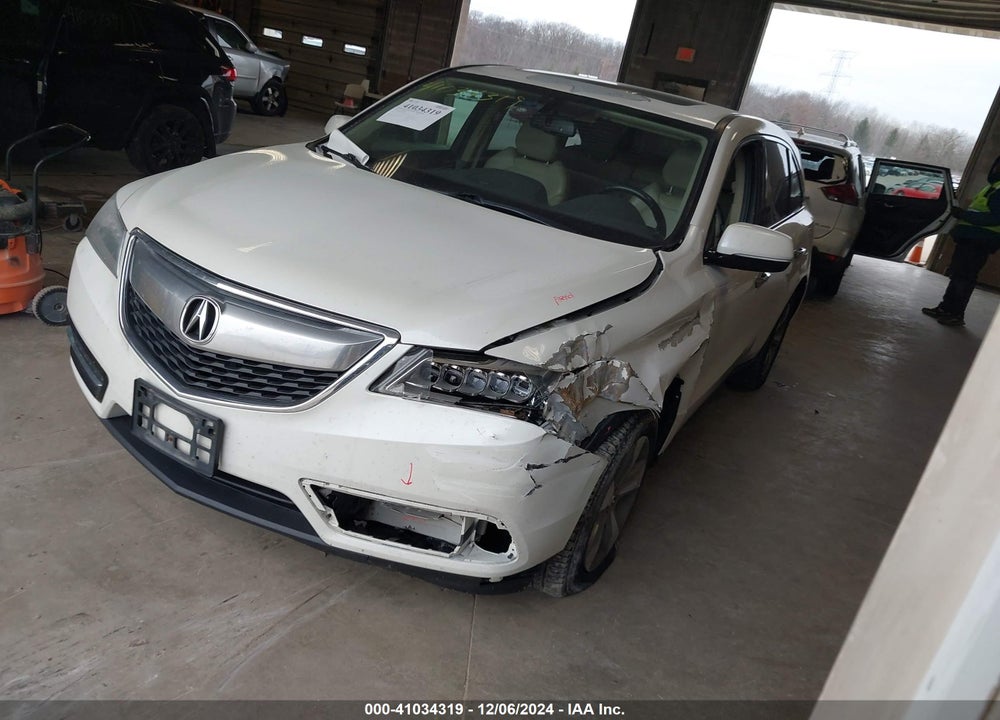 2014 ACURA MDX VIN: 5FRYD4H29EB017326