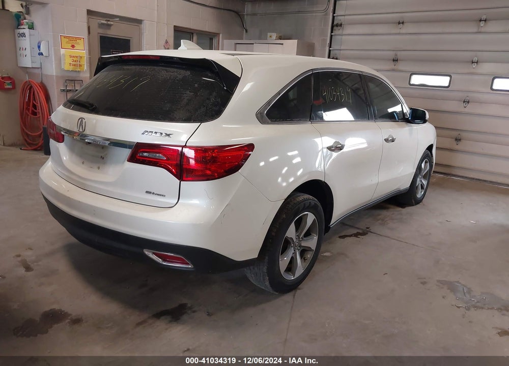 2014 ACURA MDX VIN: 5FRYD4H29EB017326