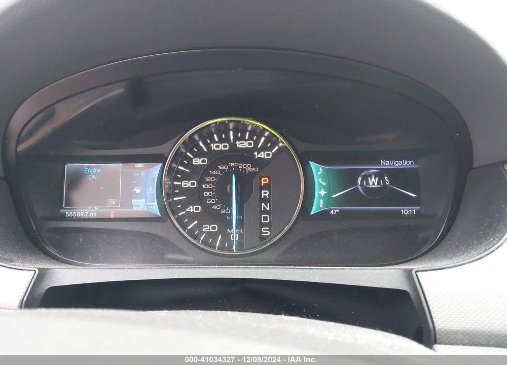 2013 FORD EDGE SEL VIN: 2FMDK3JC9DBC76697