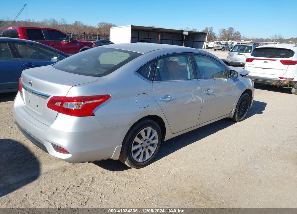 2017 NISSAN SENTRA S VIN: 3N1AB7AP9HY293386