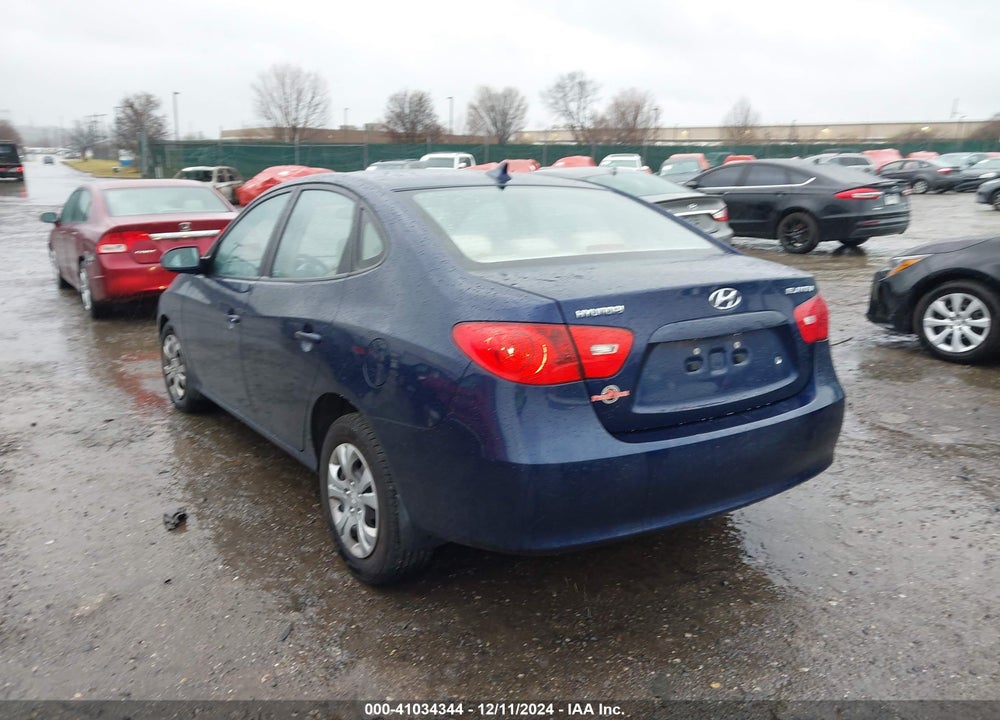 2009 HYUNDAI ELANTRA GLS VIN: KMHDU46D99U751350