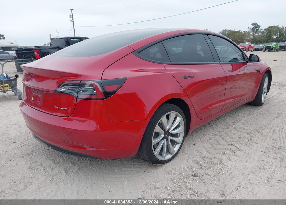 2018 TESLA MODEL 3 LONG RANGE/PERFORMANCE VIN: 5YJ3E1EB6JF117356
