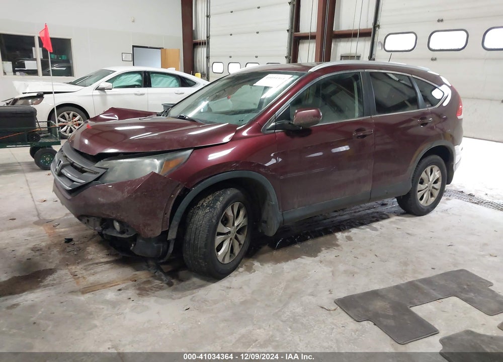 2012 HONDA CR-V EX-L VIN: 5J6RM4H72CL077115