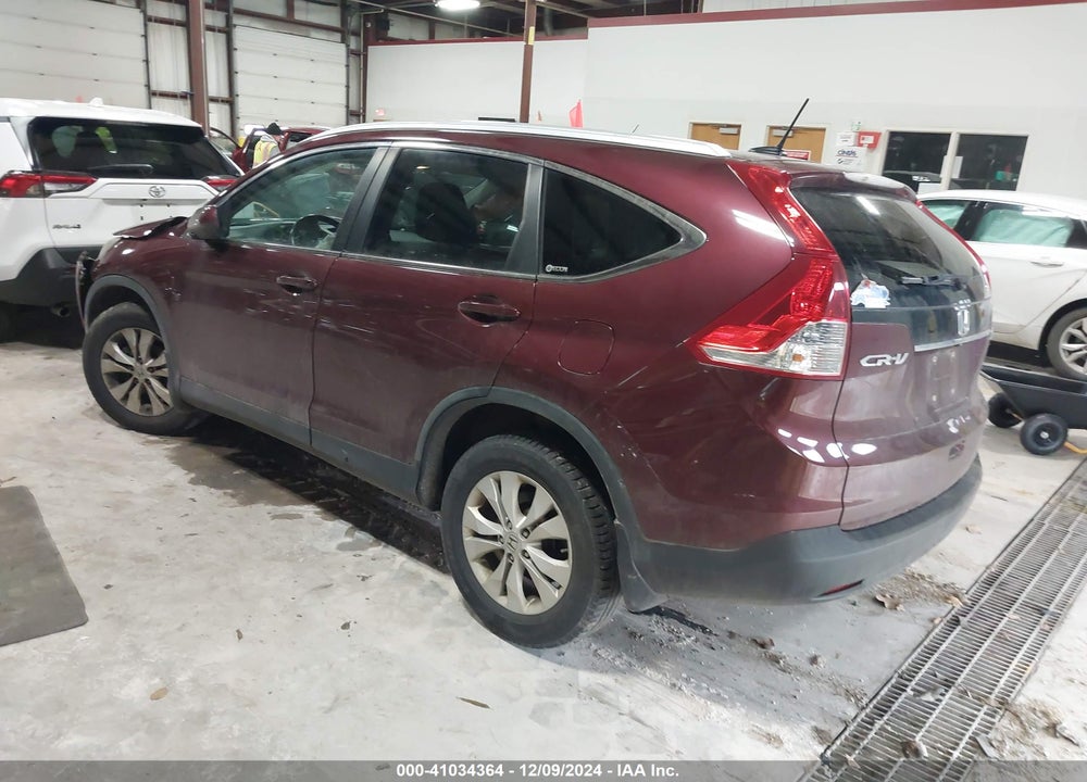 2012 HONDA CR-V EX-L VIN: 5J6RM4H72CL077115