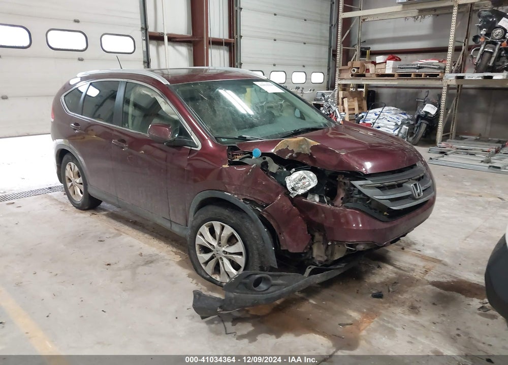2012 HONDA CR-V EX-L VIN: 5J6RM4H72CL077115