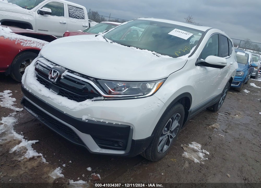 2022 HONDA CR-V AWD EX-L VIN: 7FARW2H80NE055539