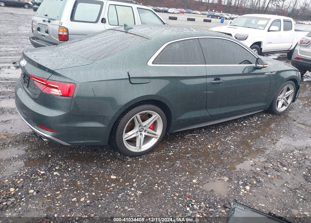 2018 AUDI S5 3.0T PREMIUM PLUS VIN: WAUP4AF59JA004147