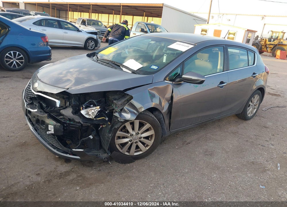 2014 KIA FORTE EX VIN: KNAFX5A85E5247092