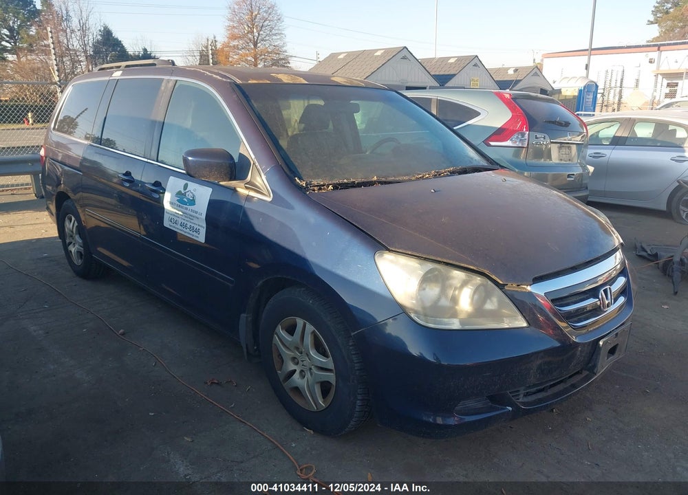 2007 HONDA ODYSSEY EX-L VIN: 5FNRL38747B070923
