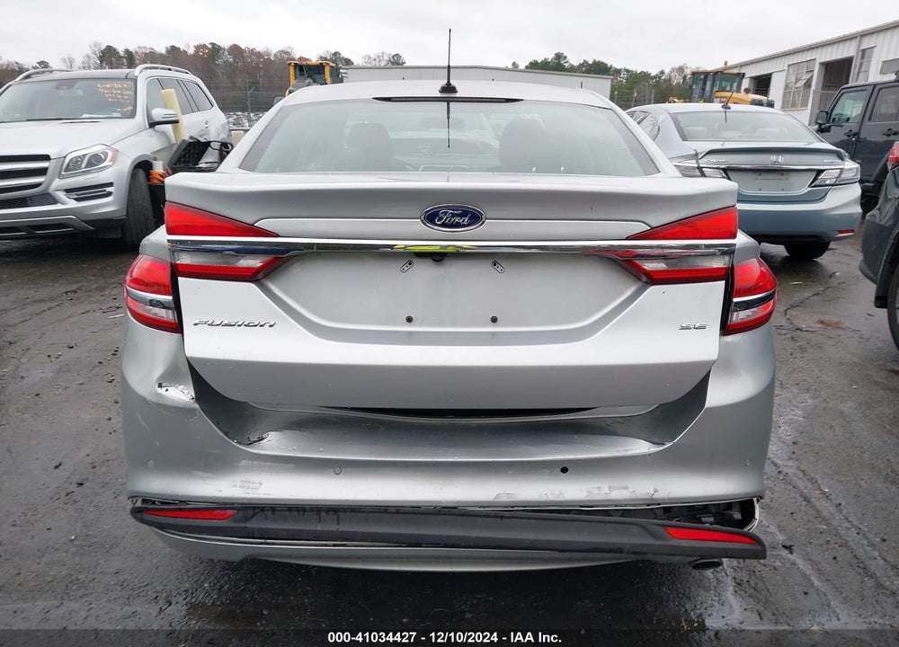 2017 FORD FUSION SE VIN: 3FA6P0H76HR198429