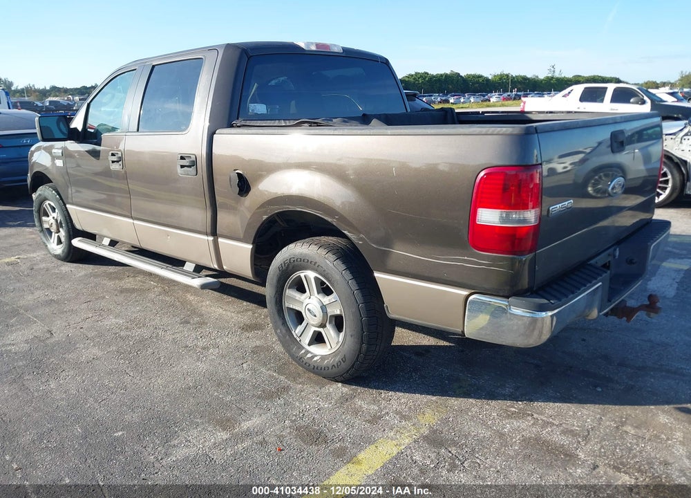 2005 FORD F-150 XLT VIN: 1FTRW12W65KD35434
