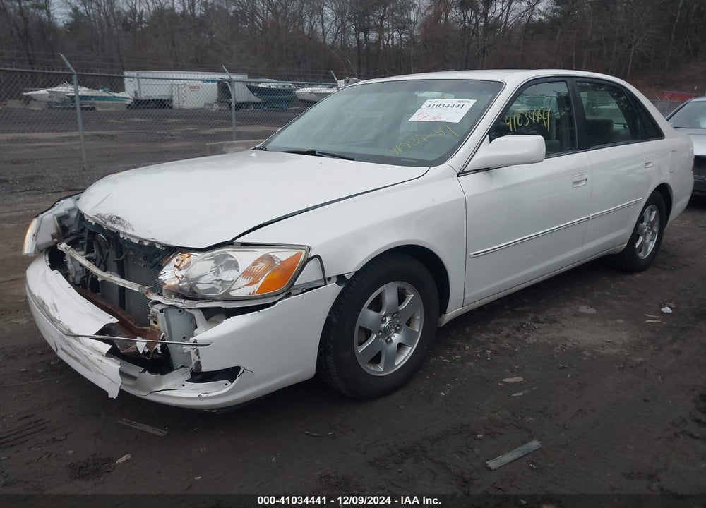 2002 TOYOTA AVALON XL VIN: 4T1BF28B72U202737