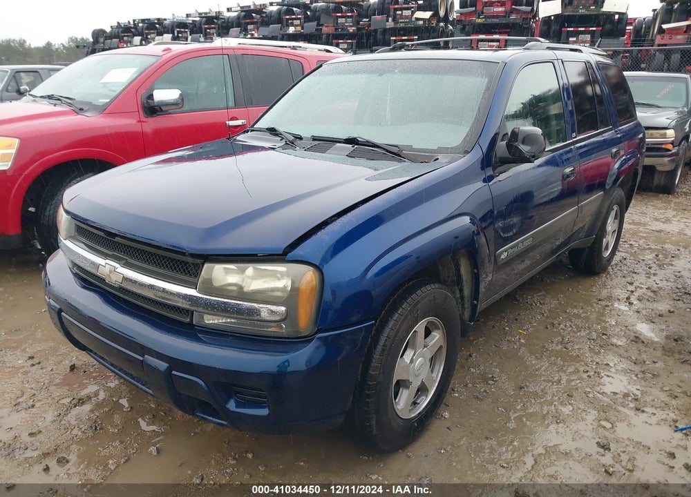 2004 CHEVROLET TRAILBLAZER LS VIN: 1GNDS13S142335235