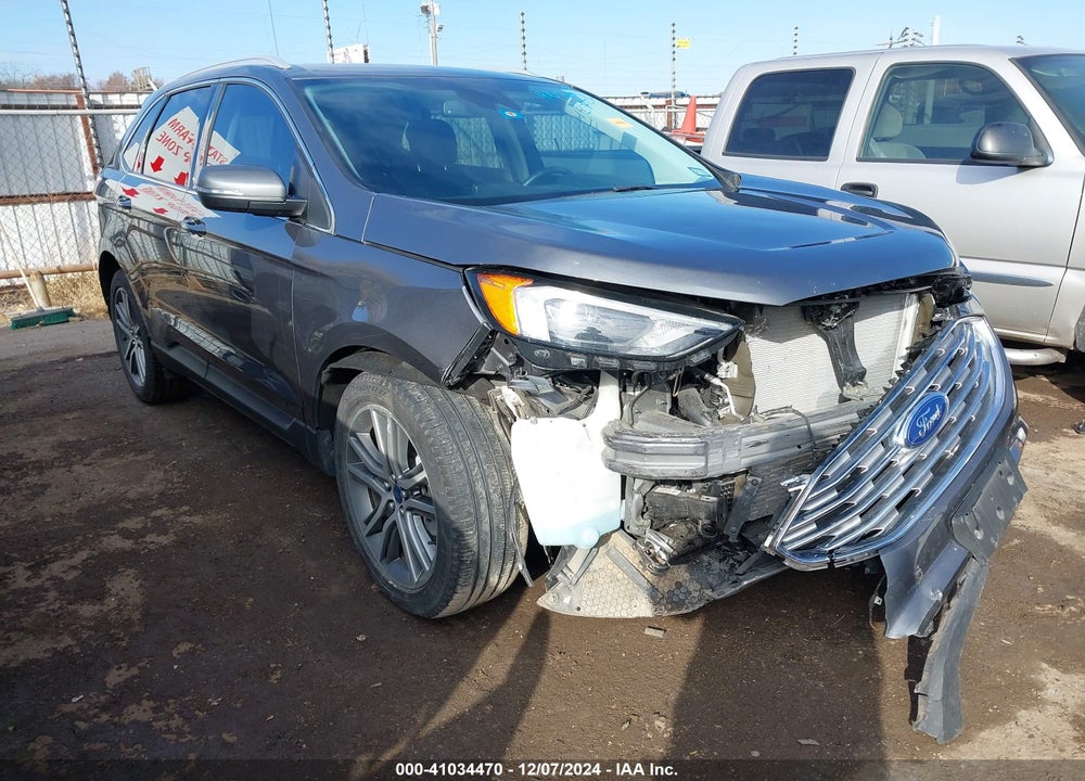 2022 FORD EDGE TITANIUM VIN: 2FMPK4K96NBA78683