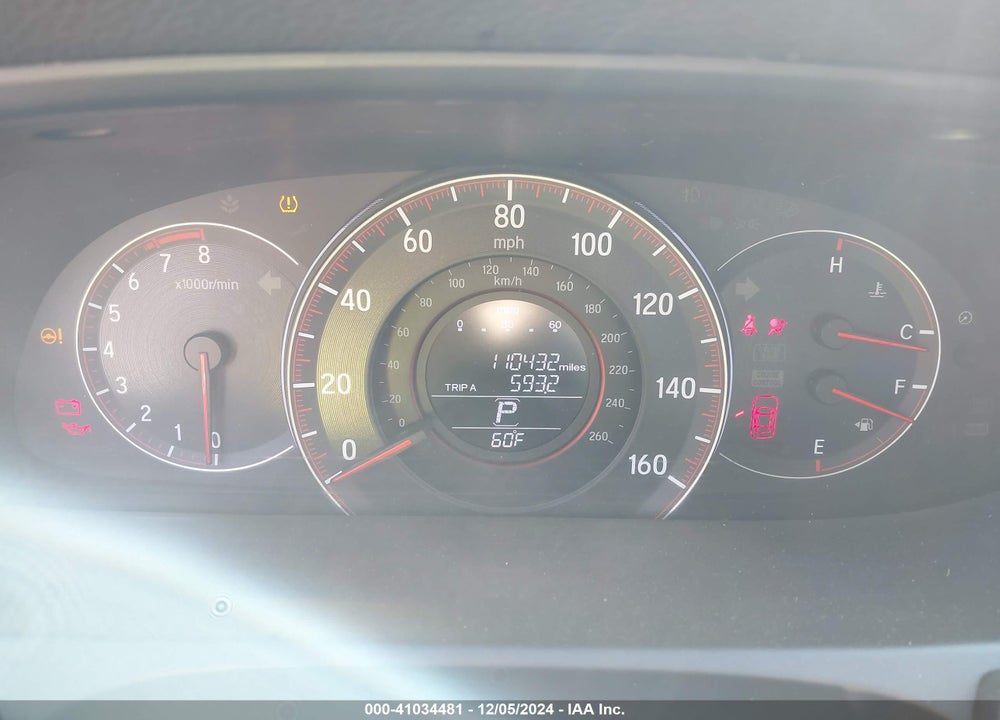 2016 HONDA ACCORD VIN: 1HGCR2F56GA018347