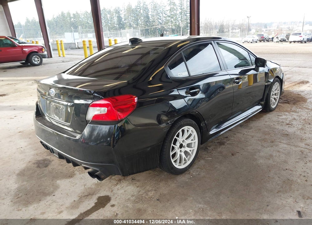 2015 SUBARU WRX PREMIUM VIN: JF1VA1D69F9812320